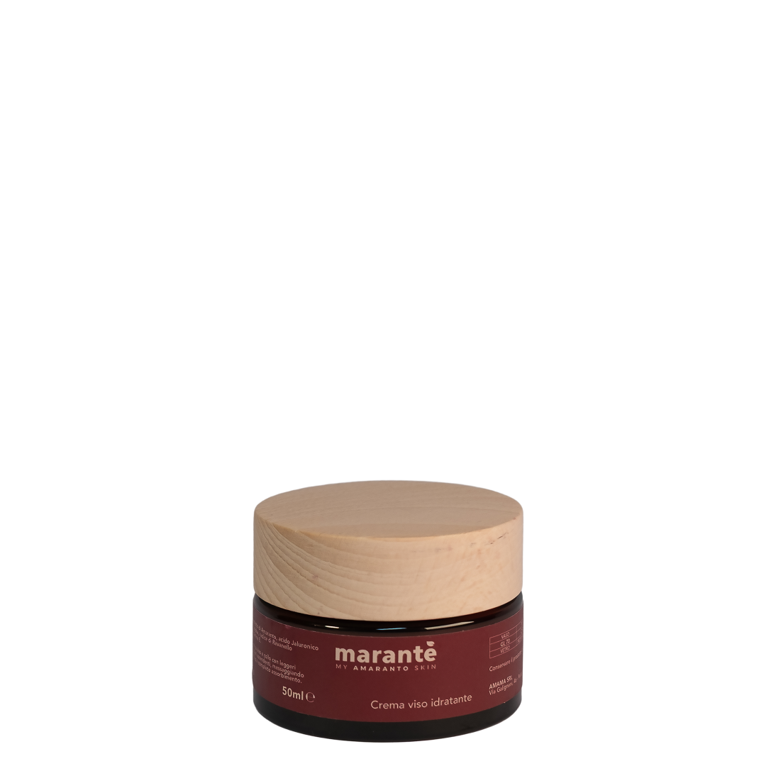 Crema viso idratante Natural Skin Care Amaranto
